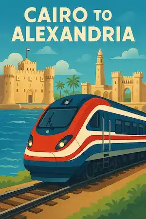 مواعيد القطارات من القاهرة إلى الإسكندرية